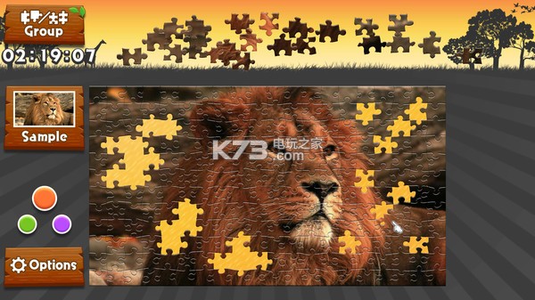 Ұ޶ƴͼ-Wild Animals Animated Jigsaws