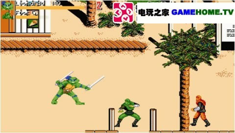 2D横版过关游戏《忍者神龟3》下载